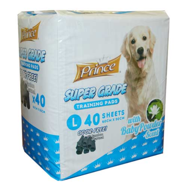 PRINCE TRAINING PADS BABY POWDER
