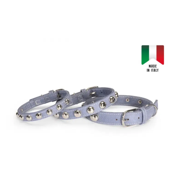 GREY COLLAR W/STUDS 20X450MM