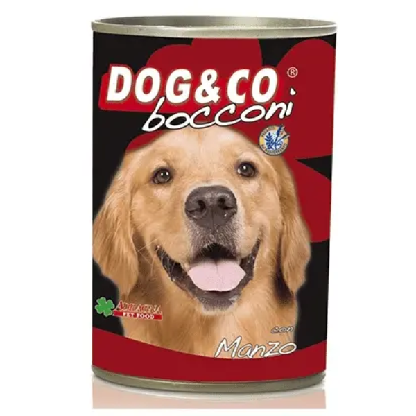 DOG&CO CHUNKS BEEF 1250GR