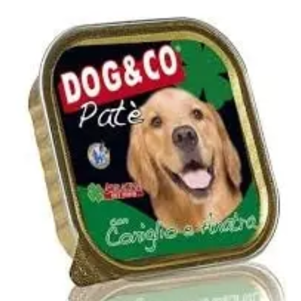 DOG&CO PATE' RABBIT AND DUCK 300GR