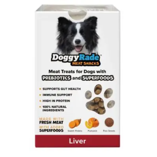 DOGGYRADE MEAT SNACKS LIVER 100G