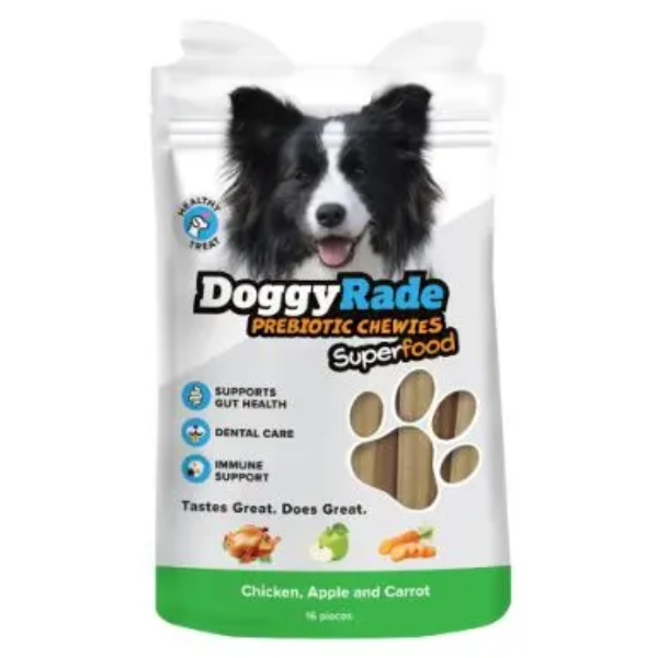 DOGGYRADE SF CHEWS CHICKEN-APPLE-CARROT