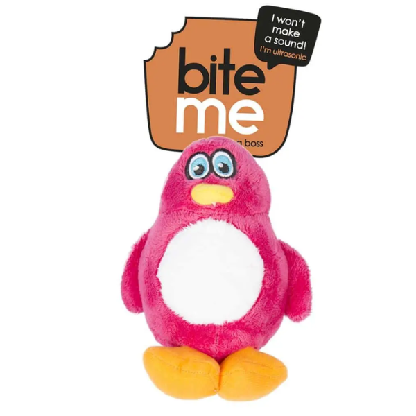 DUVO DOGTOY PENGUIN PLUSH HEADOGGY