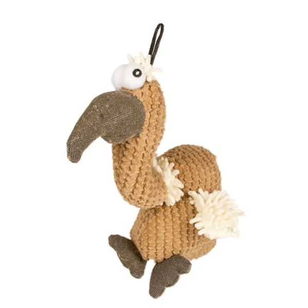 DUVO DOGTOY PLUSH VULTURE RASTA 28CM