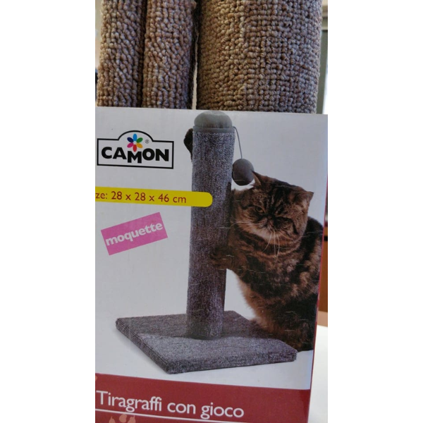FOLDING SCRATCH POST
