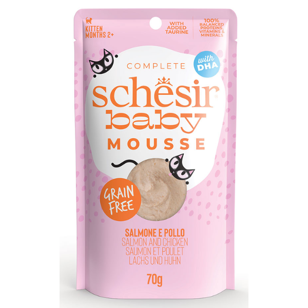Schesir Baby Mousse Salmon & Chicken (70g)