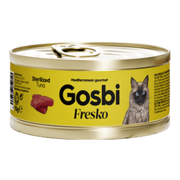 Gosbi FRESKO CAT TUNA STERILIZED 70g