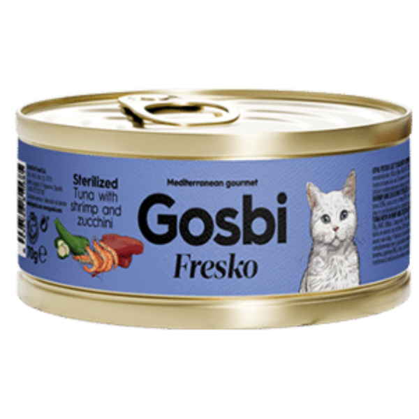 Gosbi Fresko – Premium Wet Cat Food (Senior), 70g