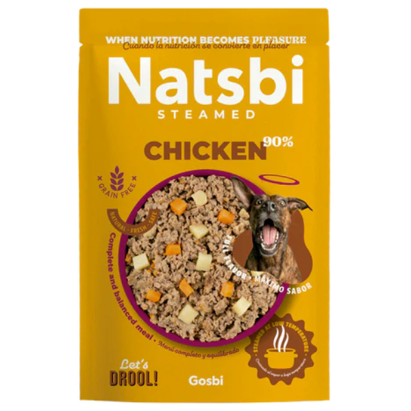 Gosbi Natsbi Steamed Chicken, 500g