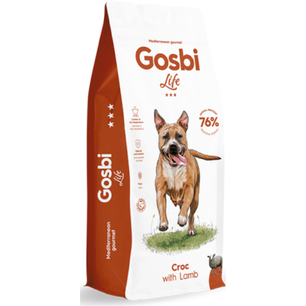 GOSBI LIFE CROC WITH LAMB 3KG.