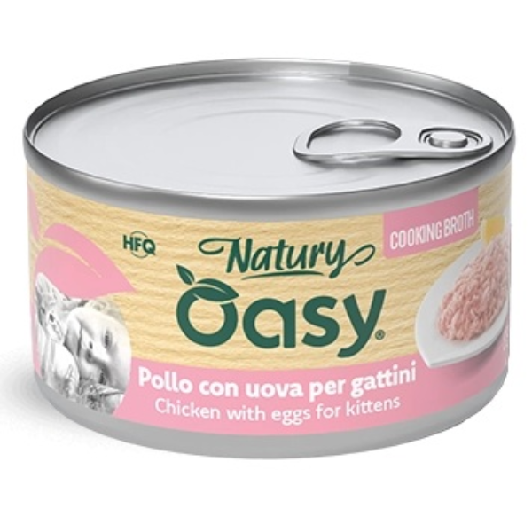 Oasy Chicken With Eggs For Kittens, 85g