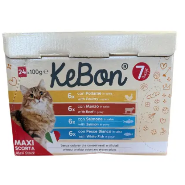 KEBON MULTI PACK 24 POUCHES X 100G