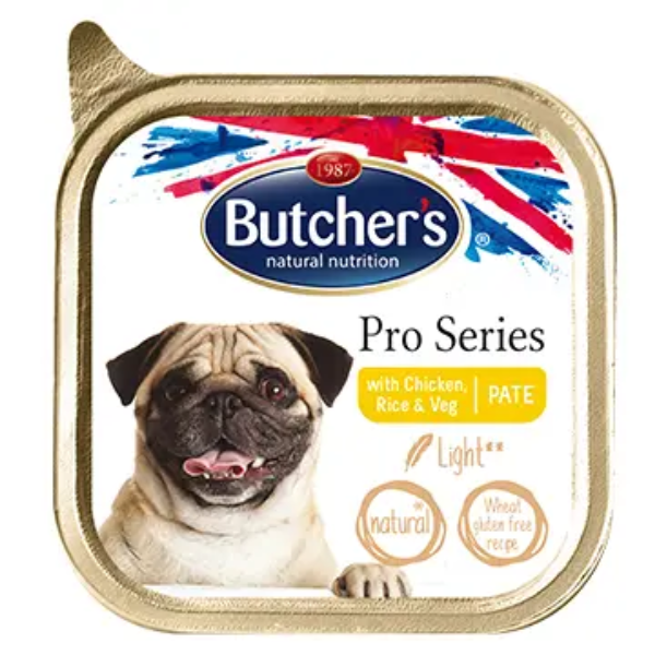 BUTCHER'S PRO LIGHT CHICKEN PATE 150G