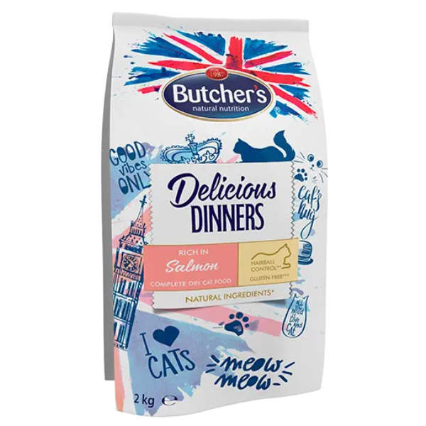 BUTCHER'S DELICIOUS DINNERS SALMON 2KG