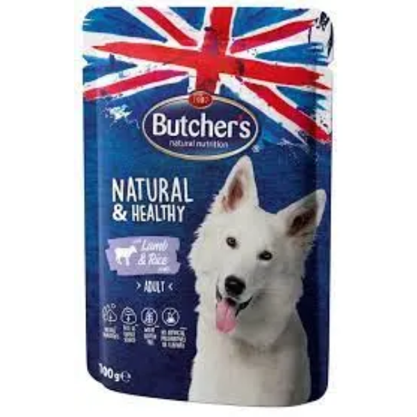 BUTCHER'S NATURAL AND HEALTHY LAMB 100G