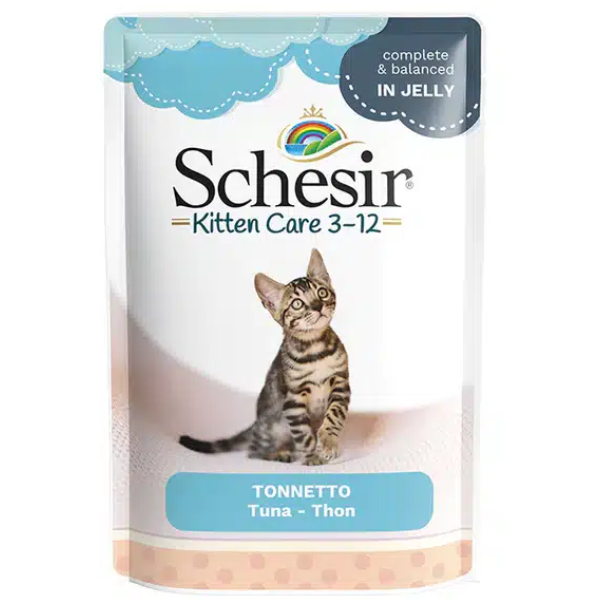 Schesir Kitten Care 3–12 Months Tuna in Jelly