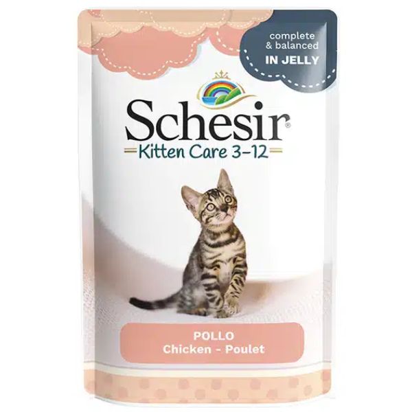 Schesir Kitten Care 3–12 Months Chicken in Jelly