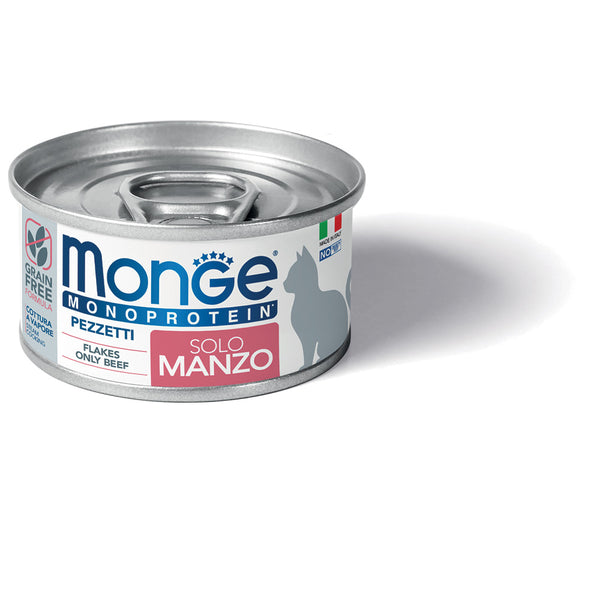 Monge Cat Flakes Only Beef 80g
