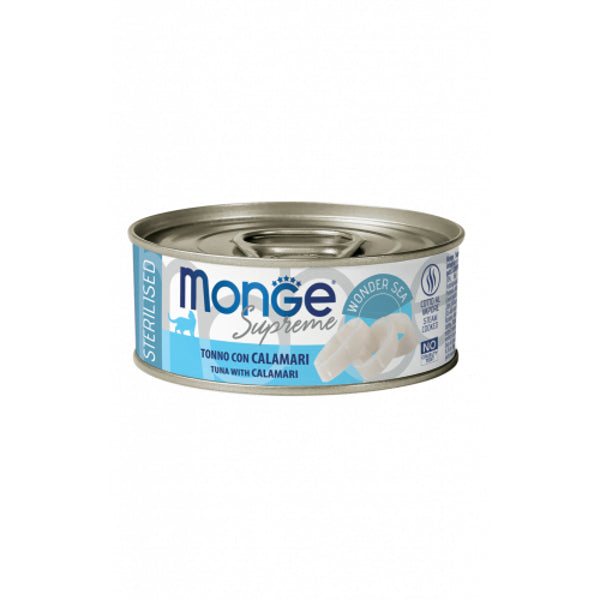Monge Sterilised Supreme Tuna with Calamari 80g