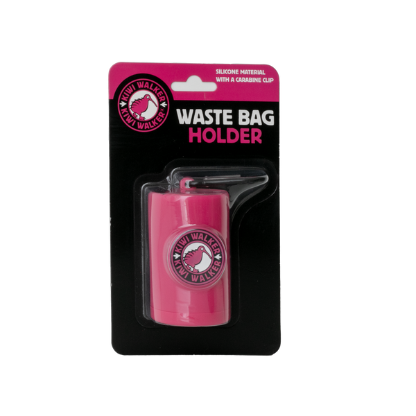 Kiwi Walker Waste Bag Case Pink
