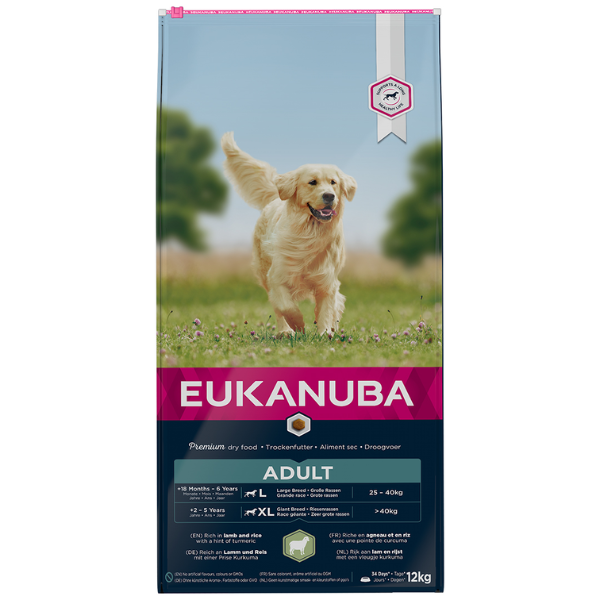 EUKANUBA DOG AD LMB&RICE LB 12Kg