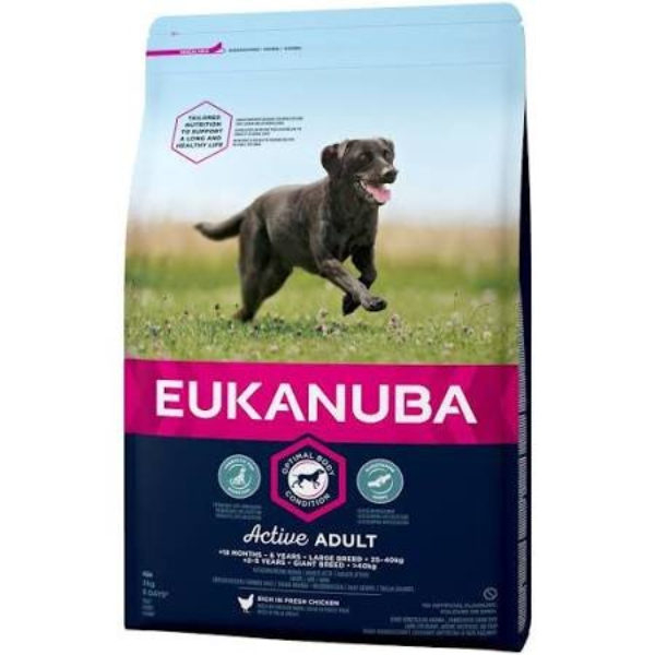 EUKANUBA DOG AD LR NA CKN 2KG