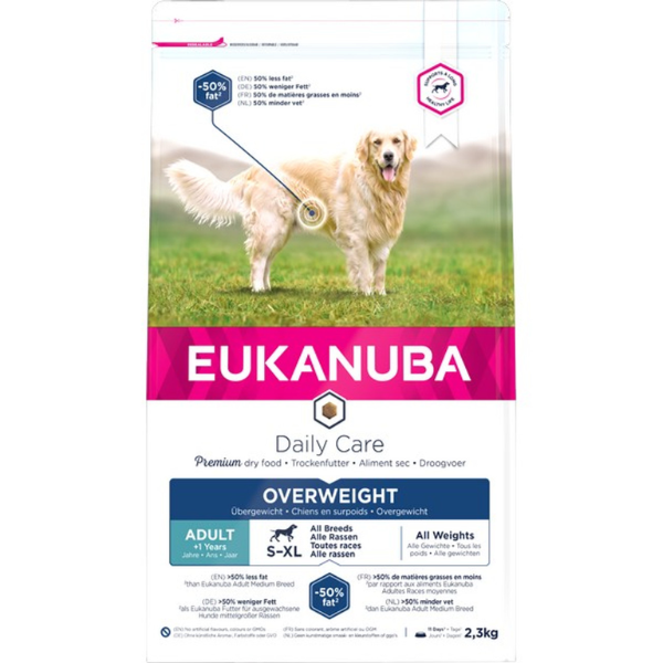 EUKANUBA DOG DC AD OVERWEIGHT/STER 12KG