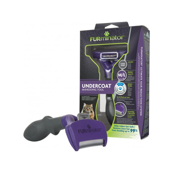 FURMINATOR MEDIUM/LARGE CAT UNDERCOAT LONG HAIR