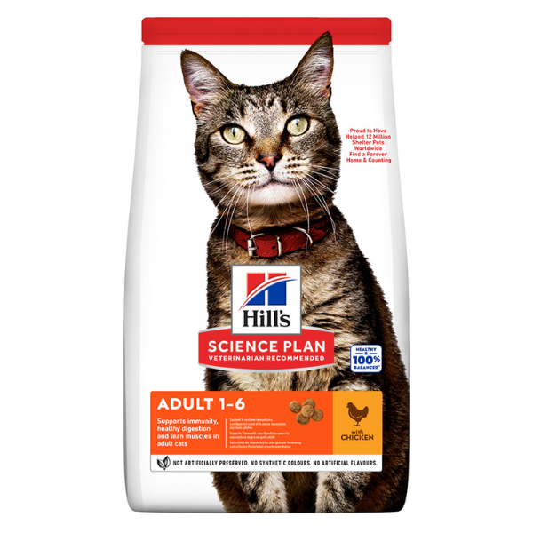 Hill's Science Plan Adult Chicken Dry Cat Food 10kg