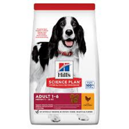 Hill's Science Plan Mature Adult Medium Chicken Dry Dog Food 14kg