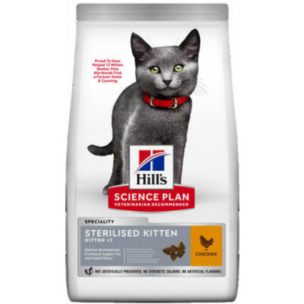 HILLS SP CAT KTN STER CKN 300G - STARTER