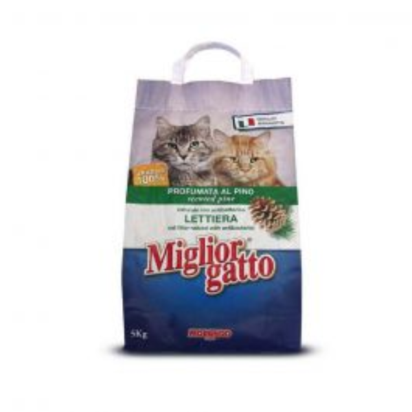 MIGLIOR GATTO LITTER PROFUMATO 5KG X4