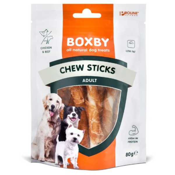 Boxby Chicken and Beef Sticks, 80g