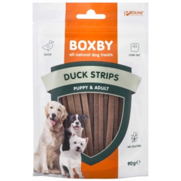 Boxby Duck Strips, 90g