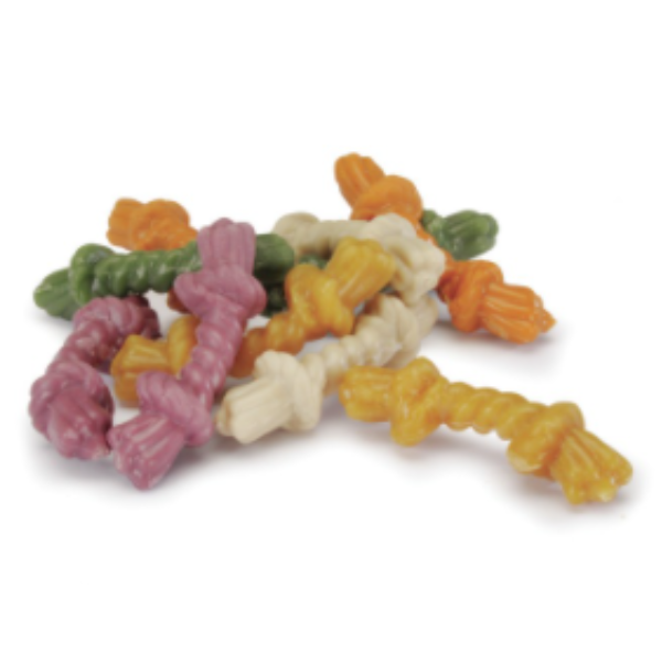 DENTAL SNACK VEG TWISTED BONE 80G