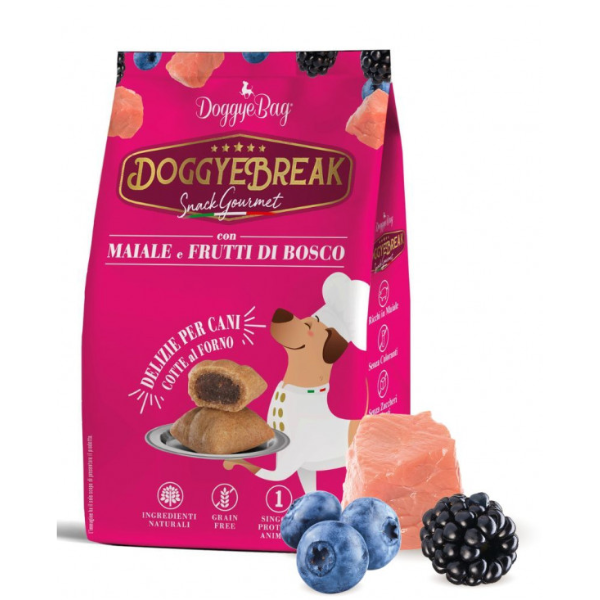 DoggyBreak Pork and Berries, 180g