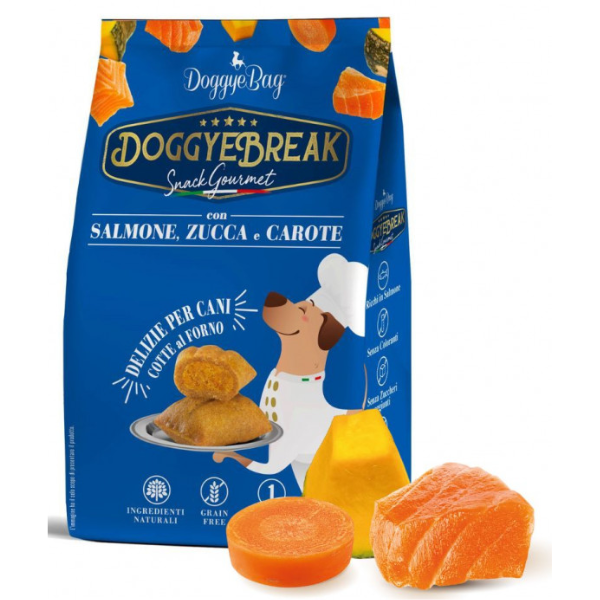 DoggyBreak Salmon, Pumpkin and Carrot , 180g