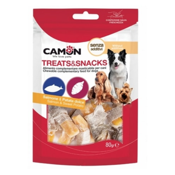 DRY FISHSKIN AND SWEET POTATO SNACK