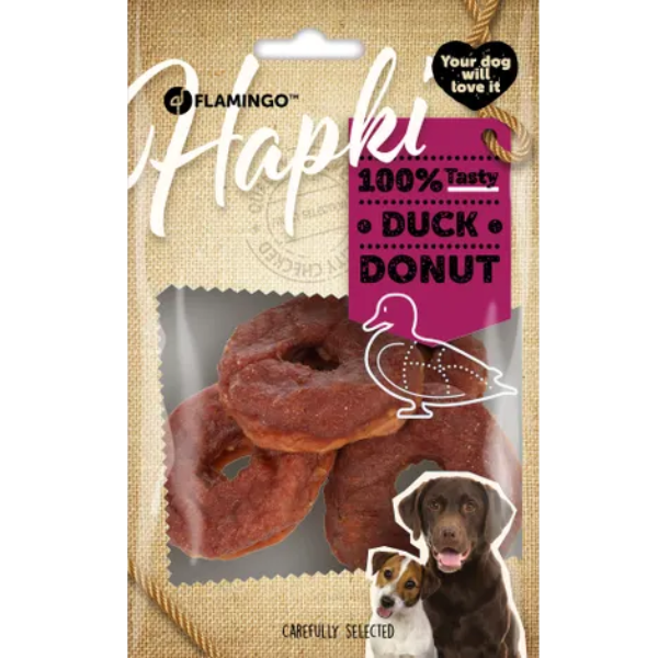 FLAMINGO HAPKI DUCK DONUT, 85G