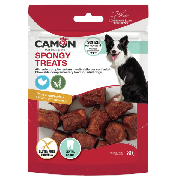 SPONGY CHUNKS CHICKEN 80G