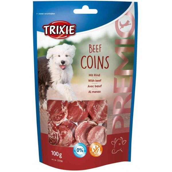 Trixie Beef Coins. 100G