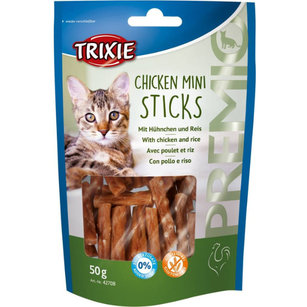 Trixie Chicken Mini Sticks, 50g