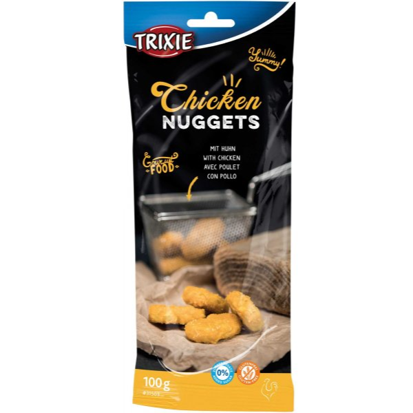Trixie Chicken Nuggets, 100g