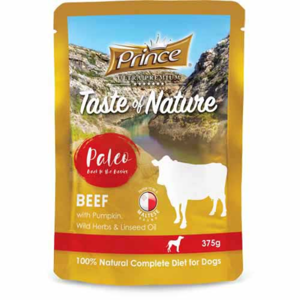 PRINCE PALEO BEEF W/PUMPKIN 375G