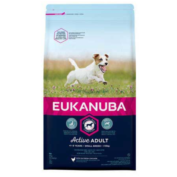 EUKANUBA DOG AD SM NA 2KG