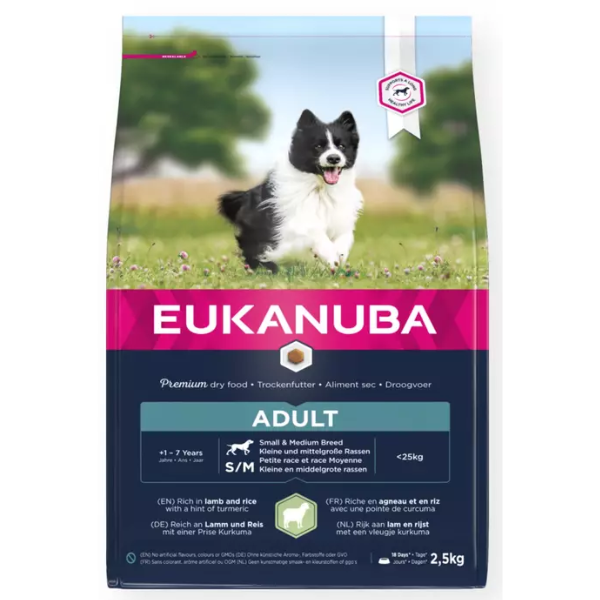 EUKANUBA DOG AD LMB&RICE S&MB