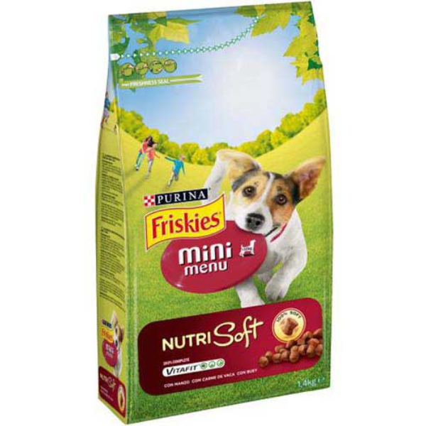 Friskies Dog Mini Beef Nutri Soft, 1.4kg