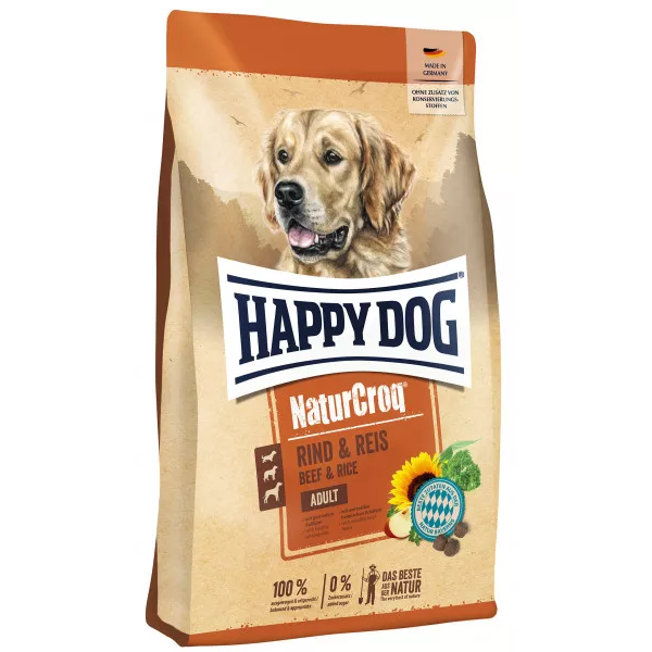 Happy Dog Beef and Rice 15kg
