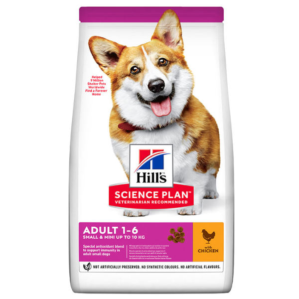 Hill's Science Plan Adult Small & Mini Chicken Dry Dog Food 6kg