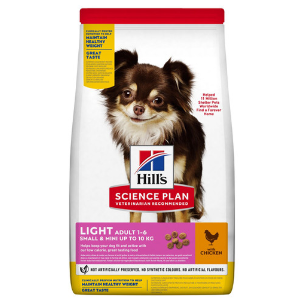 HILLS SP DOG ADT LIGHT SML & MINI CKN 1.5KG